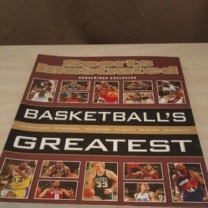Sports Illustrated Swim Basketball's Greatest in Brown and Black